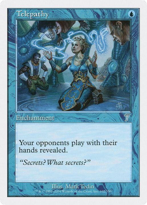 Telepathy in the group Magic the Gathering / Types / Enchantment / Enchantment at Proxyprinters.com (276)