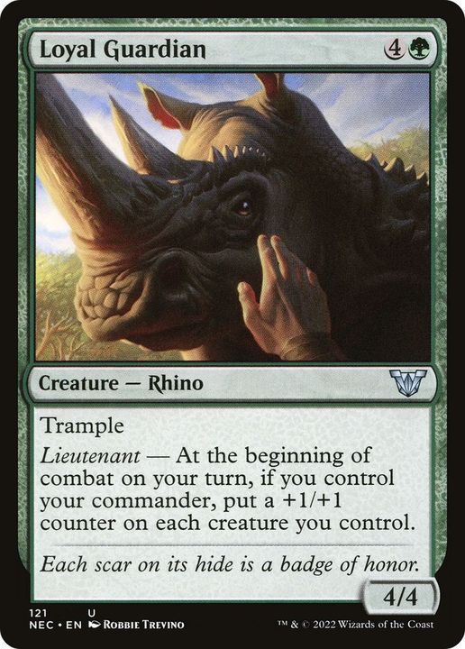 Loyal Guardian in the group Magic the Gathering / Sets / Neon Dynasty Commander at Proxyprinters.com (27609)