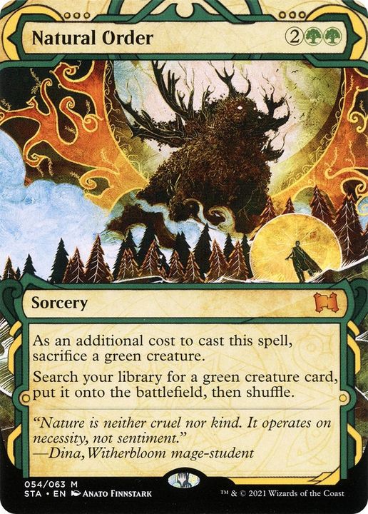 Natural Order in the group Magic the Gathering / Types / Colors / Green at Proxyprinters.com (27655)