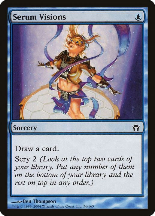 Serum Visions in the group Magic the Gathering / Types / Colors / Blue at Proxyprinters.com (27672)