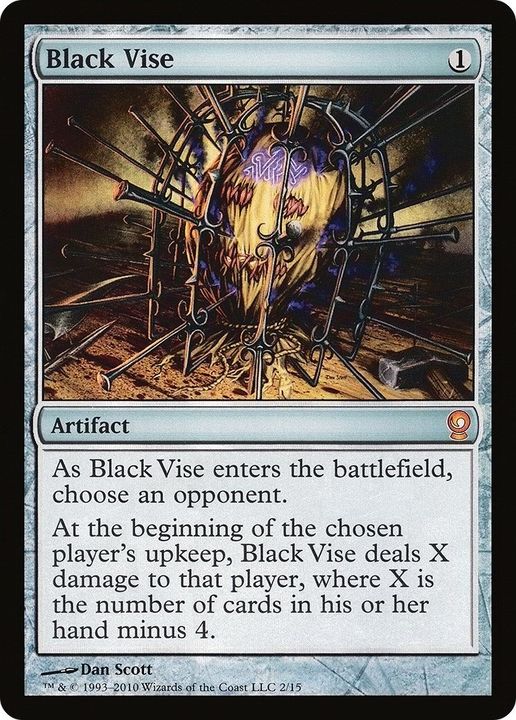 Black Vise in the group Magic the Gathering / Types / Artifacts / Artifact at Proxyprinters.com (27687)