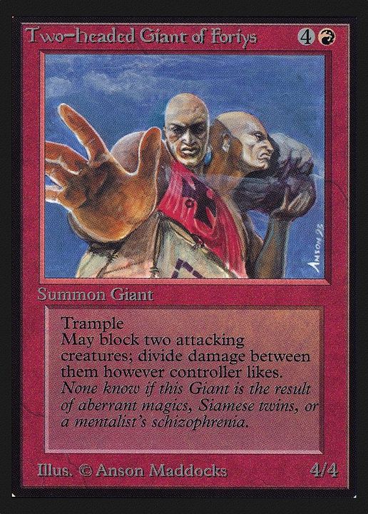 Two-Headed Giant of Foriys in the group Magic the Gathering / Sets / Collectors' Edition at Proxyprinters.com (27699)