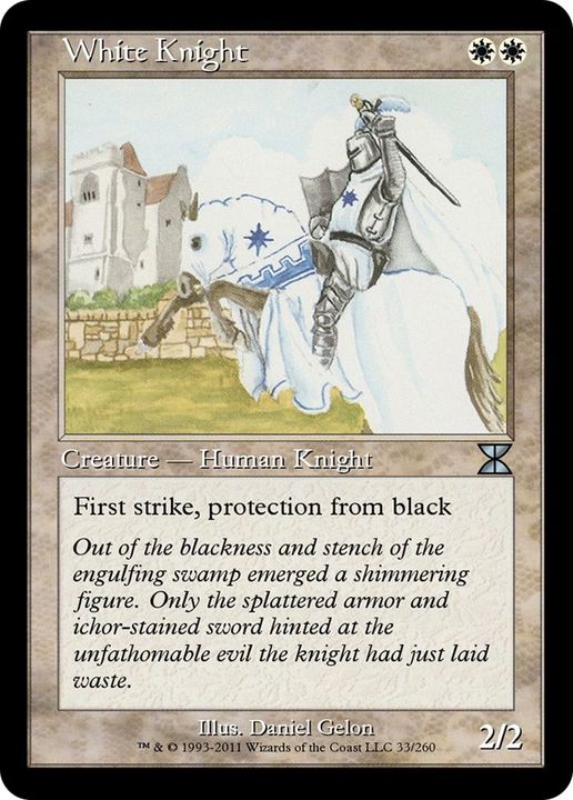 White Knight in the group Magic the Gathering / Sets / MicroProse Promos at Proxyprinters.com (27733)