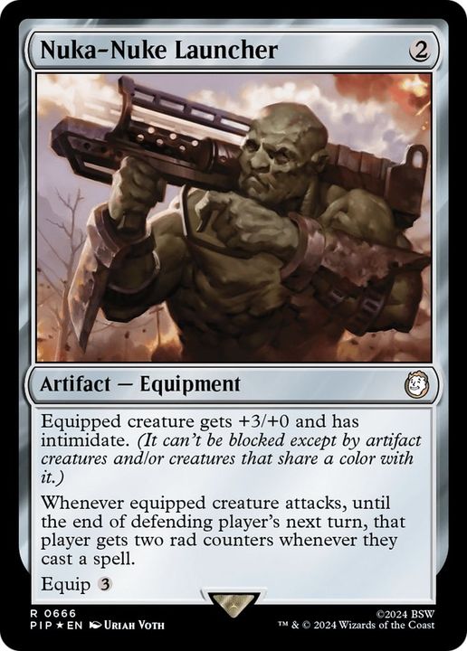 Nuka-Nuke Launcher in the group Magic the Gathering / Types / Artifacts / Artifact at Proxyprinters.com (27736)