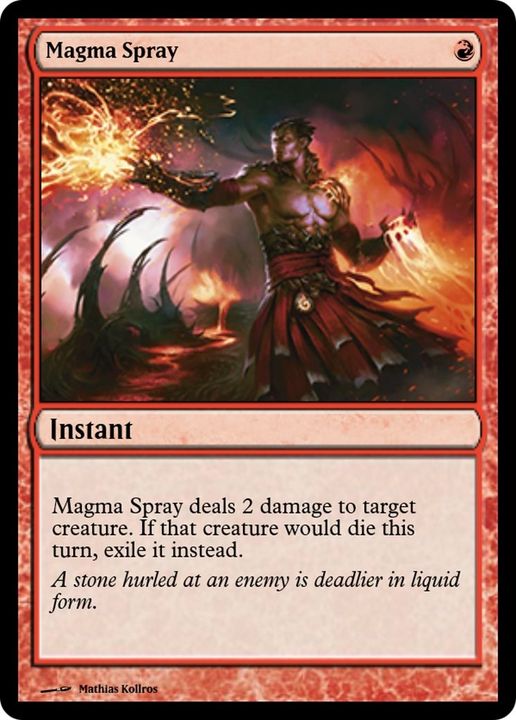 Magma Spray in the group Magic the Gathering / Types / Colors / Red at Proxyprinters.com (27750)