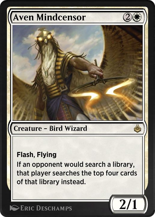 Aven Mindcensor in the group Magic the Gathering / Sets / Amonkhet Remastered at Proxyprinters.com (27758)