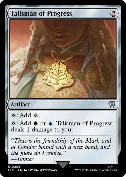 Talisman of Progress in the group Magic the Gathering / Sets / Tales of Middle-earth Commander at Proxyprinters.com (27774)