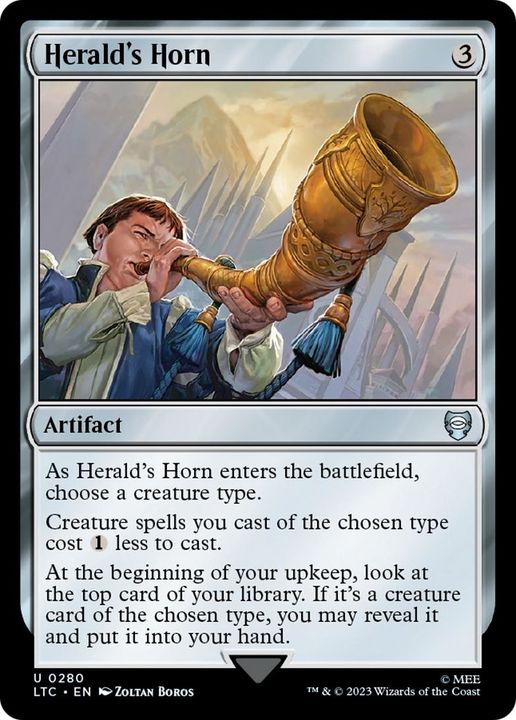 Herald's Horn in the group Magic the Gathering / Types / Artifacts / Artifact at Proxyprinters.com (27787)