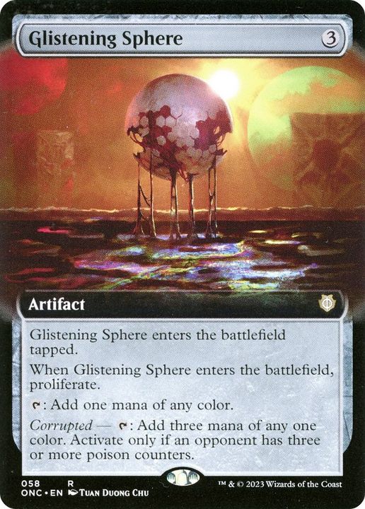 Glistening Sphere in the group Magic the Gathering / Sets / Phyrexia: All Will Be One Commander at Proxyprinters.com (27790)