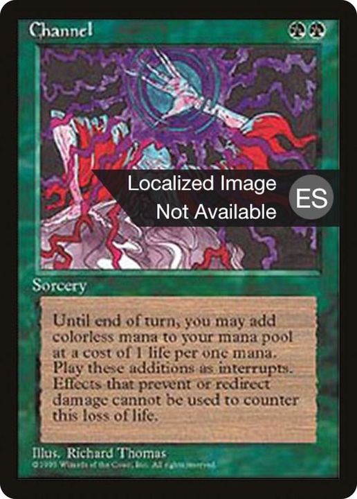 Channel in the group Magic the Gathering / Types / Colors / Green at Proxyprinters.com (27792)