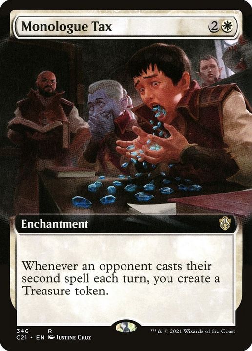 Monologue Tax in the group Magic the Gathering / Sets / Commander 2021 at Proxyprinters.com (27806)