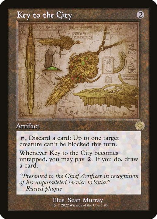 Key to the City in the group Magic the Gathering / Sets / The Brothers' War Retro Artifacts at Proxyprinters.com (27812)