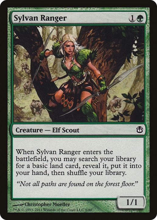 Sylvan Ranger in the group Magic the Gathering / Types / Creatures / Elf at Proxyprinters.com (27816)