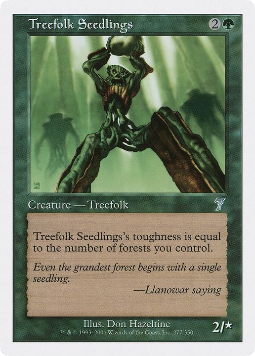 Treefolk Seedlings in the group Magic the Gathering / Types / Colors / Green at Proxyprinters.com (27821)