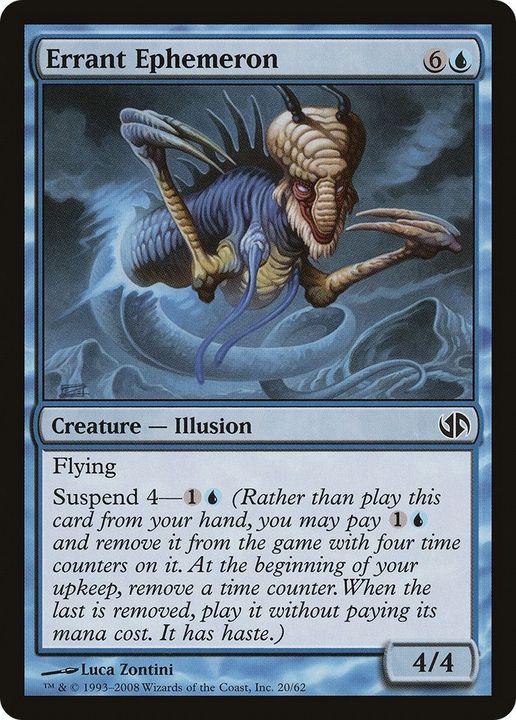 Errant Ephemeron in the group Magic the Gathering / Types / Colors / Blue at Proxyprinters.com (27827)