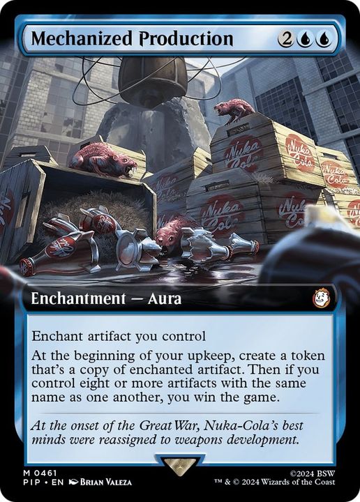 Mechanized Production in the group Magic the Gathering / Types / Colors / Blue at Proxyprinters.com (27836)