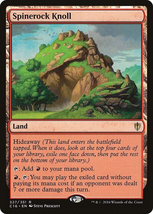 Spinerock Knoll in the group Magic the Gathering / Types / Colors / Colorless at Proxyprinters.com (27837)