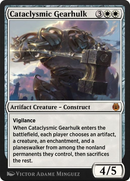 Cataclysmic Gearhulk in the group Magic the Gathering / Sets / Kaladesh Remastered at Proxyprinters.com (27846)