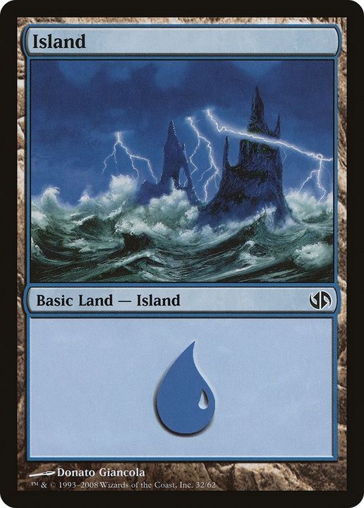 Island in the group Magic the Gathering / Sets / Duel Decks: Jace vs. Chandra at Proxyprinters.com (27856)