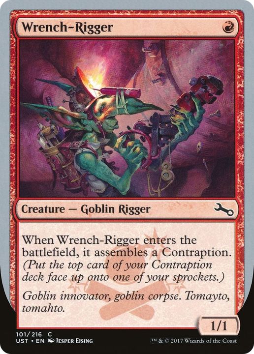 Wrench-Rigger in the group Magic the Gathering / Types / Creatures / Goblin at Proxyprinters.com (27863)