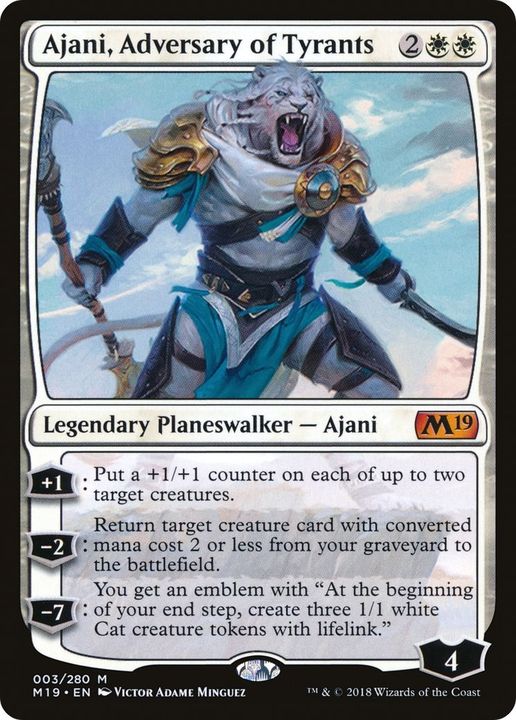 Ajani, Adversary of Tyrants in the group Advanced search at Proxyprinters.com (27871)