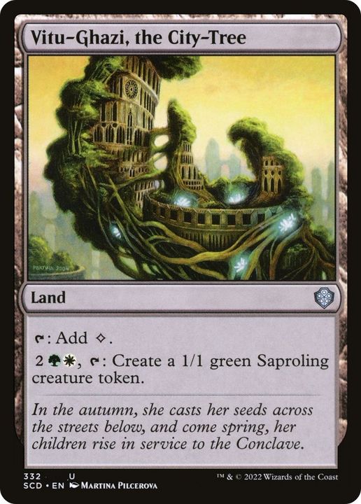 Vitu-Ghazi, the City-Tree in the group Magic the Gathering / Types / Colors / Colorless at Proxyprinters.com (27874)