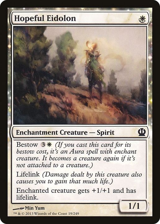 Hopeful Eidolon in the group Magic the Gathering / Types / Colors / White at Proxyprinters.com (27894)