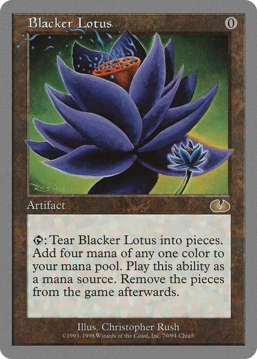 Blacker Lotus in the group Singles at Proxyprinters.com (27929)