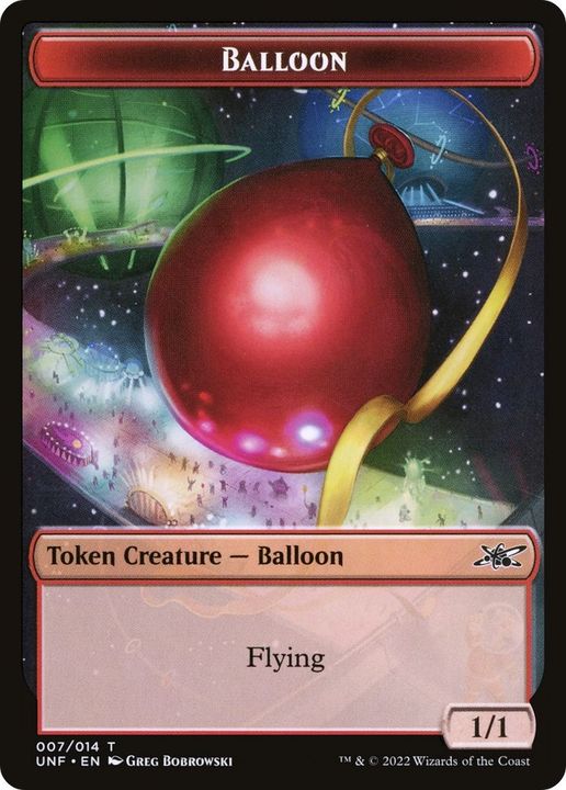 Balloon in the group Magic the Gathering / Types / Colors / Red at Proxyprinters.com (27938)