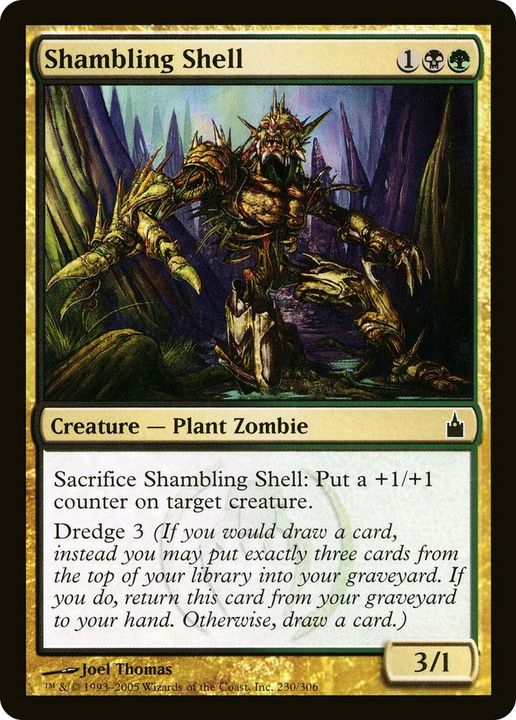 Shambling Shell in the group Magic the Gathering / Types / Colors / Multicolors / B, G at Proxyprinters.com (27945)