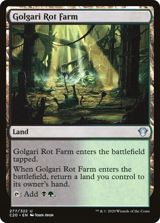 Golgari Rot Farm in the group Magic the Gathering / Types / Colors / Colorless at Proxyprinters.com (27959)