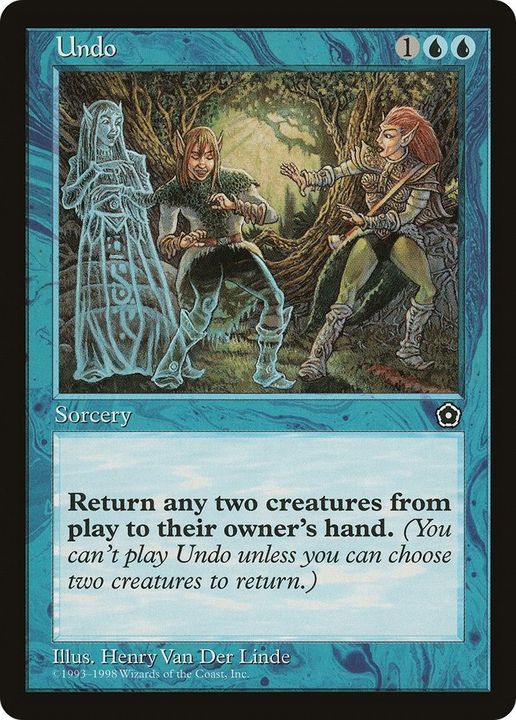 Undo in the group Magic the Gathering / Types / Colors / Blue at Proxyprinters.com (27974)