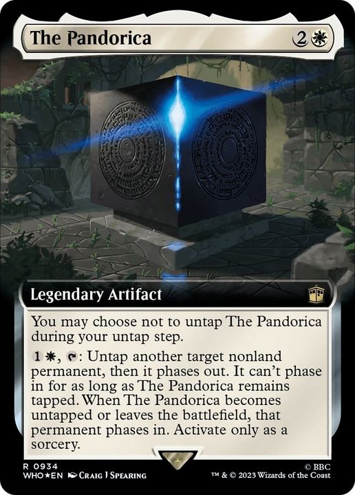 The Pandorica in the group Magic the Gathering / Types / Artifacts / Legendary Artifact at Proxyprinters.com (2801)