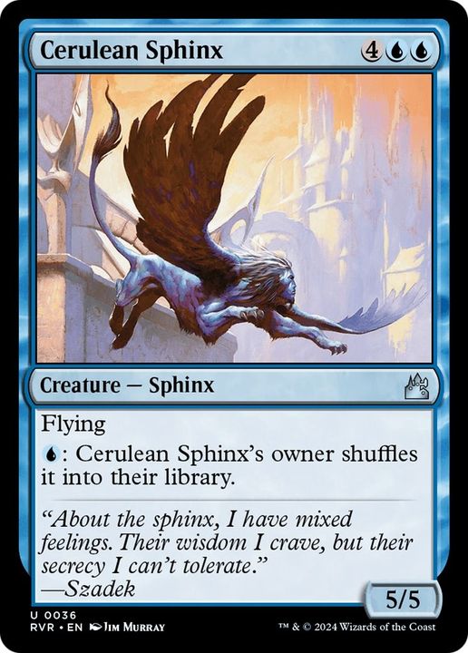 Cerulean Sphinx in the group Advanced search at Proxyprinters.com (28019)