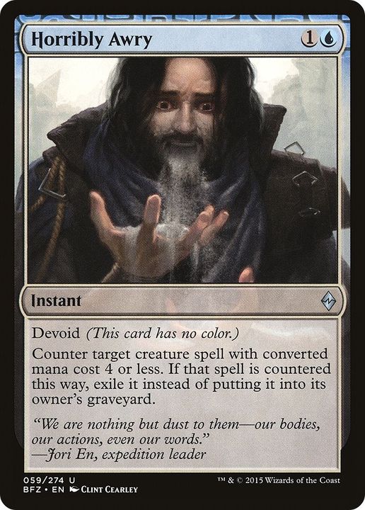 Horribly Awry in the group Magic the Gathering / Types / Colors / Colorless at Proxyprinters.com (28030)