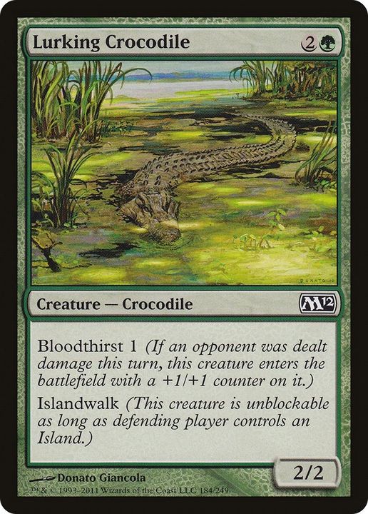 Lurking Crocodile in the group Singles at Proxyprinters.com (28042)