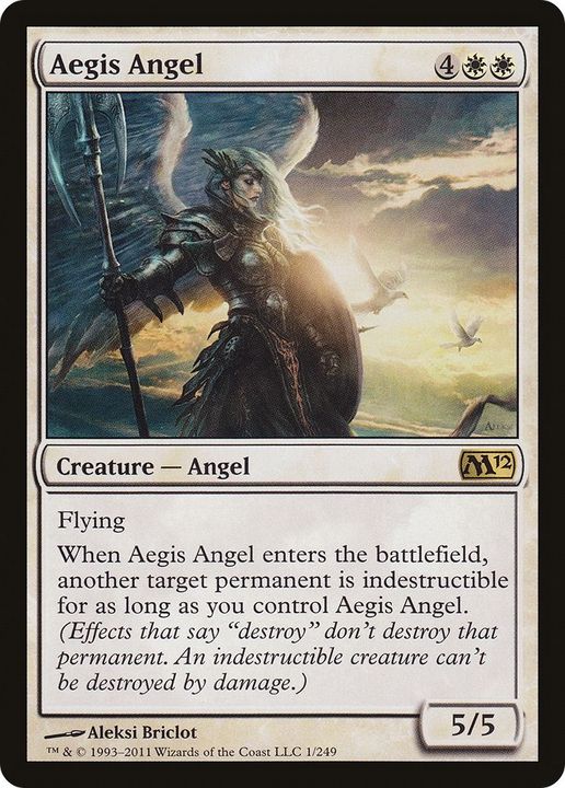 Aegis Angel in the group Magic the Gathering / Types / Colors / White at Proxyprinters.com (28047)