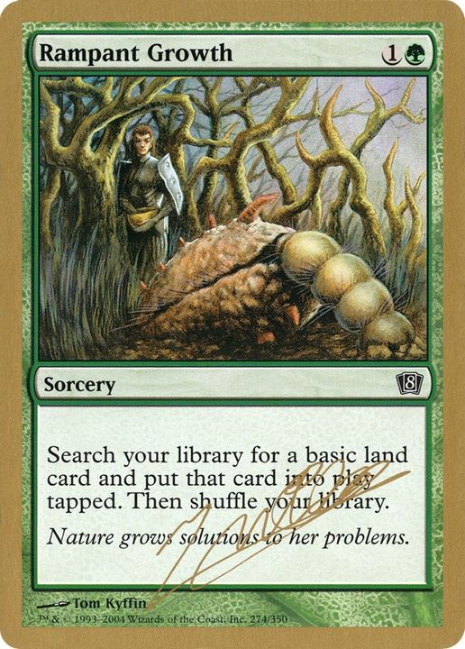 Rampant Growth in the group Magic the Gathering / Types / Colors / Green at Proxyprinters.com (28050)