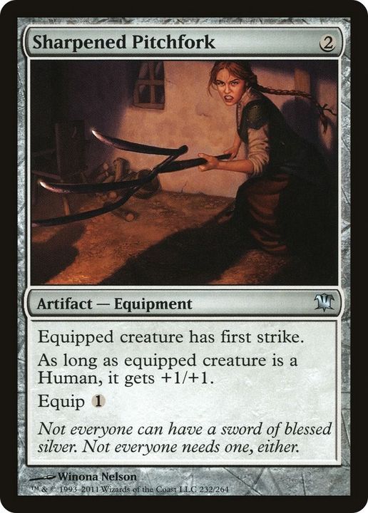 Sharpened Pitchfork in the group Magic the Gathering / Sets / Innistrad at Proxyprinters.com (28055)