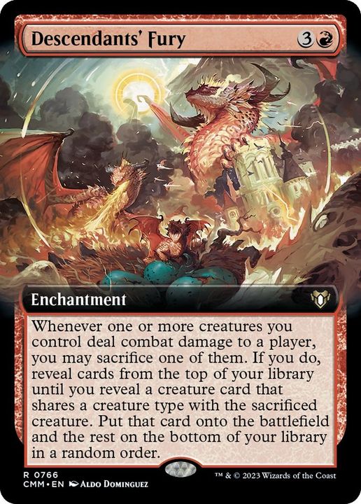 Descendants' Fury in the group Magic the Gathering / Types / Enchantment / Enchantment at Proxyprinters.com (28056)