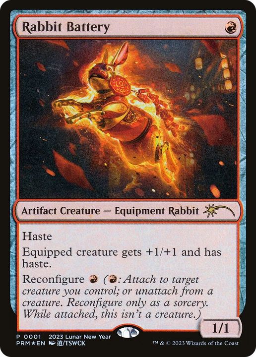 Rabbit Battery in the group Magic the Gathering / Types / Colors / Red at Proxyprinters.com (2806)