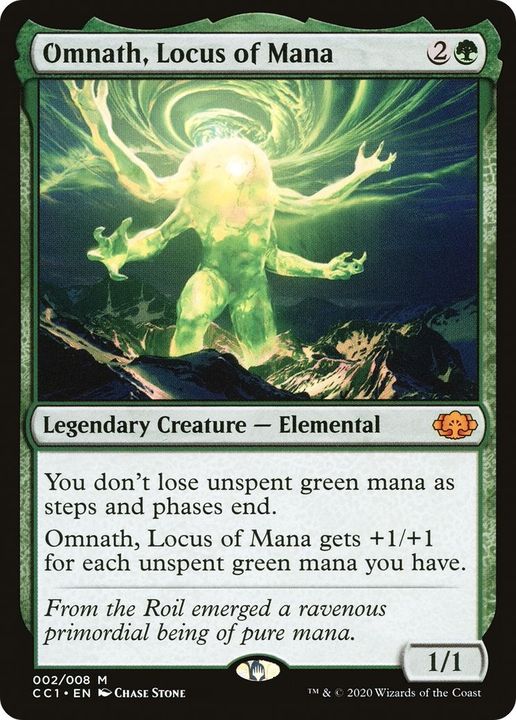 Omnath, Locus of Mana in the group Magic the Gathering / Types / Colors / Green at Proxyprinters.com (28065)