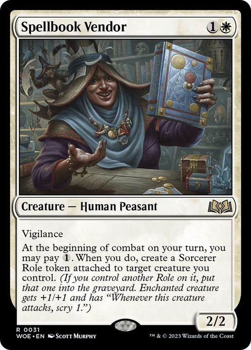 Spellbook Vendor in the group Magic the Gathering / Types / Creatures / Human at Proxyprinters.com (28070)