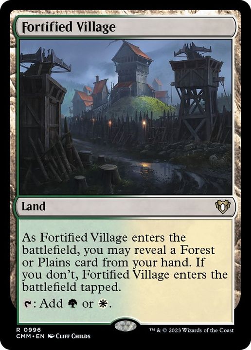 Fortified Village in the group Magic the Gathering / Types / Colors / Colorless at Proxyprinters.com (28075)