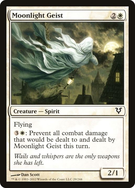 Moonlight Geist in the group Magic the Gathering / Types / Colors / White at Proxyprinters.com (28082)