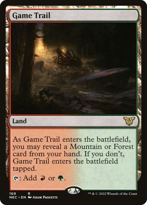 Game Trail in the group Magic the Gathering / Sets / Neon Dynasty Commander at Proxyprinters.com (28104)