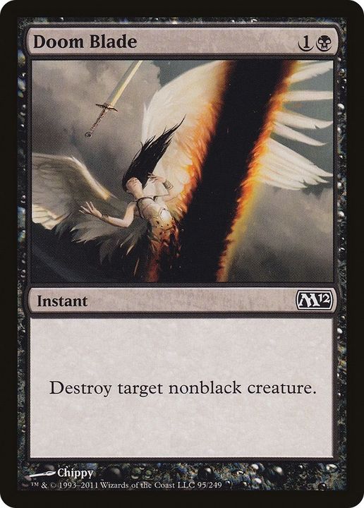 Doom Blade in the group Magic the Gathering / Types / Colors / Black at Proxyprinters.com (2815)