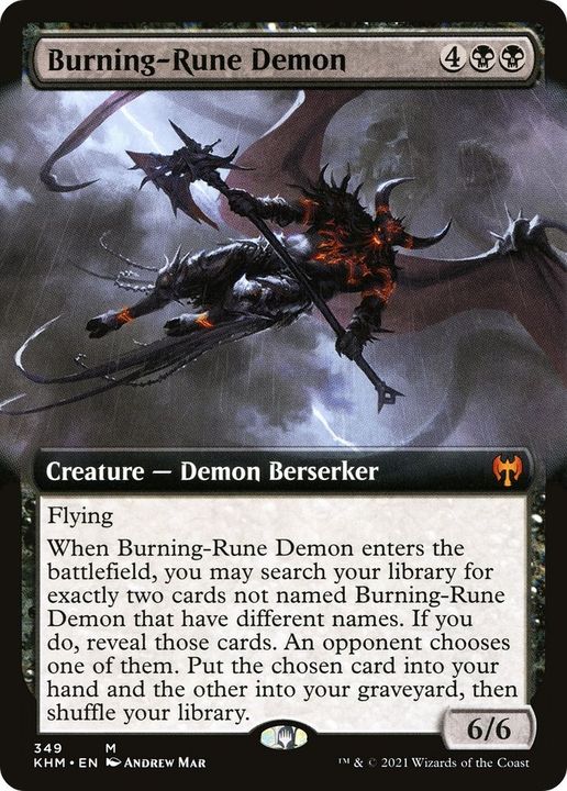 Burning-Rune Demon in the group Advanced search at Proxyprinters.com (28172)