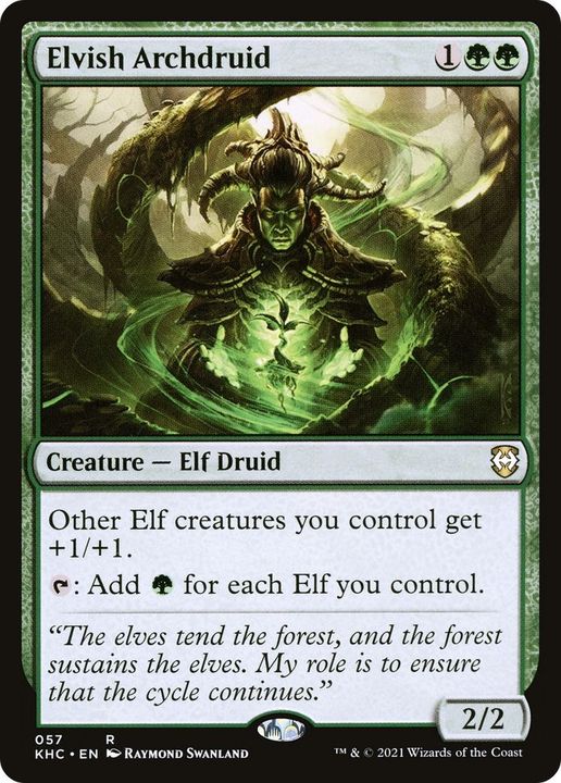 Elvish Archdruid in the group Magic the Gathering / Types / Creatures / Elf at Proxyprinters.com (28178)