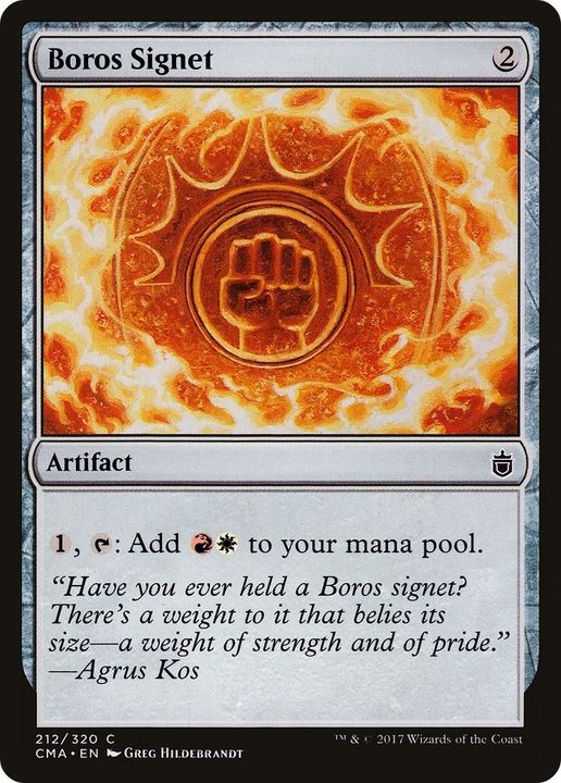 Boros Signet in the group Advanced search at Proxyprinters.com (28180)